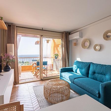 Vue Mer Et Jardin Theoule-sur-Mer Luaran gambar